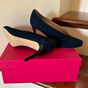 Blue Suede Pump 3” High Heel Plenty by Tracy Reese Size 7. Brand new